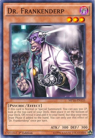 Image for Dr. Frankenderp (MP16-EN135) (2016 Mega-Tins Mega Pack) - YuGiOh