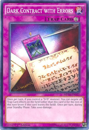 Image for Dark Contract with Errors (MP16-EN155) (2016 Mega-Tins Mega Pack) - YuGiOh