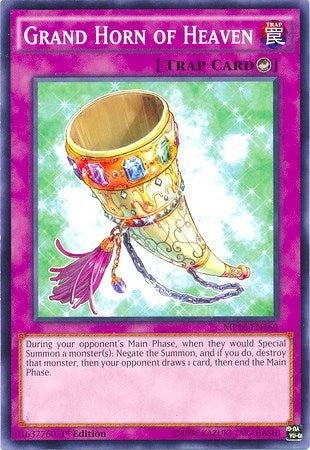 Image for Grand Horn of Heaven (MP16-EN160) (2016 Mega-Tins Mega Pack) - YuGiOh