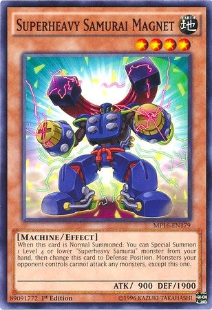 Image for Superheavy Samurai Magnet (MP16-EN179) (2016 Mega-Tins Mega Pack) - YuGiOh