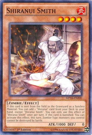 Image for Shiranui Smith (MP16-EN200) (2016 Mega-Tins Mega Pack) - YuGiOh