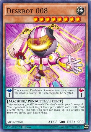 Image for Deskbot 008 (MP16-EN207) (2016 Mega-Tins Mega Pack) - YuGiOh