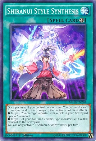 Image for Shiranui Style Synthesis (MP16-EN220) (2016 Mega-Tins Mega Pack) - YuGiOh