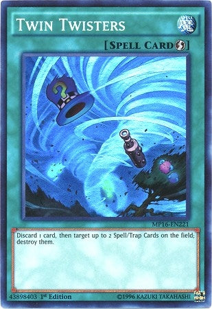 Image for Twin Twisters (MP16-EN221) (2016 Mega-Tins Mega Pack) - YuGiOh