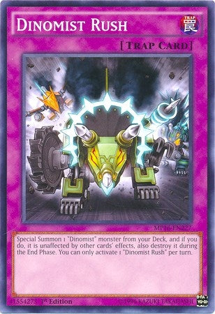 Image for Dinomist Rush (MP16-EN227) (2016 Mega-Tins Mega Pack) - YuGiOh