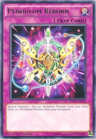 Image for Pendulum Reborn (MP16-EN229) (2016 Mega-Tins Mega Pack) - YuGiOh