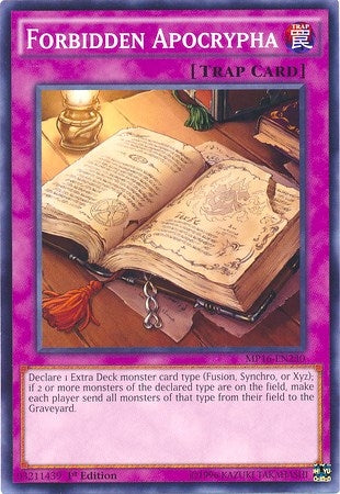 Image for Forbidden Apocrypha (MP16-EN230) (2016 Mega-Tins Mega Pack) - YuGiOh