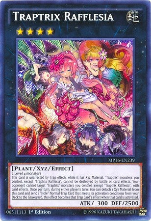 Image for Traptrix Rafflesia (MP16-EN239) (2016 Mega-Tins Mega Pack) - YuGiOh