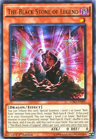 Image for The Black Stone of Legend (LDK2-ENJ05) (Legendary Decks II) - YuGiOh