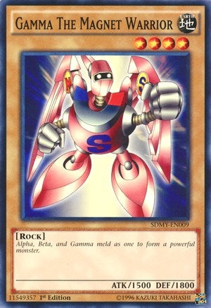 Image for Gamma The Magnet Warrior (SDMY-EN009) (Structure Deck: Yugi Muto) - YuGiOh