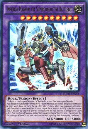 Image for Imperion Magnum the Superconductive Battlebot (SDMY-EN041) (Structure Deck: Yugi Muto) - YuGiOh