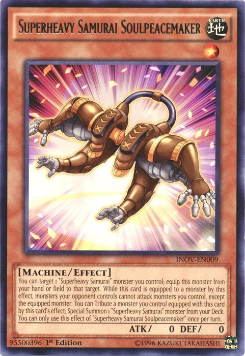 Image for Superheavy Samurai Soulpeacemaker (INOV-EN009) (Invasion: Vengeance) - YuGiOh