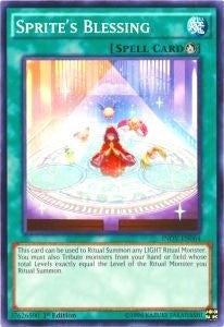 Image for Sprite's Blessing (INOV-EN064) (Invasion: Vengeance) - YuGiOh