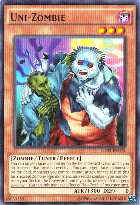 Image for Uni-Zombie (OP03-EN025) (OTS Tournament Pack 3) - YuGiOh
