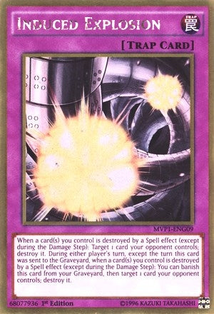 Image for Induced Explosion (MVP1-ENG09) (The Dark Side of Dimensions Movie Pack: Gold Edition) - YuGiOh