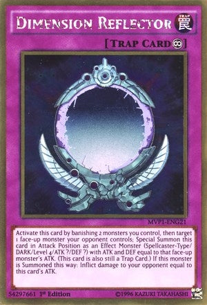 Image for Dimension Reflector (MVP1-ENG21) (The Dark Side of Dimensions Movie Pack: Gold Edition) - YuGiOh