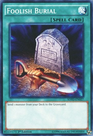 Image for Foolish Burial (SDPD-EN027) (Structure Deck: Pendulum Domination) - YuGiOh