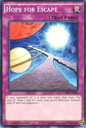 Image for Hope for Escape (SDPD-EN040) (Structure Deck: Pendulum Domination) - YuGiOh