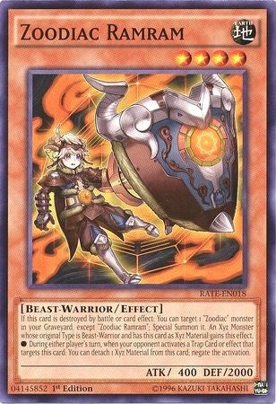 Image for Zoodiac Ramram (RATE-EN018) (Raging Tempest) - YuGiOh