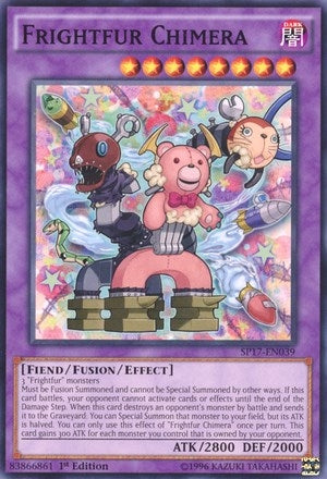 Image for Frightfur Chimera (Starfoil) (SP17-EN039) (Star Pack - Battle Royal) - YuGiOh
