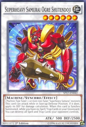 Image for Superheavy Samurai Ogre Shutendoji (Starfoil) (SP17-EN042) (Star Pack - Battle Royal) - YuGiOh