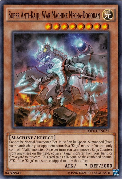 Image for Super Anti-Kaiju War Machine Mecha-Dogoran (OP04-EN021) (OTS Tournament Pack 4) - YuGiOh