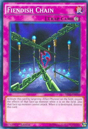 Image for Fiendish Chain (SR03-EN036) (Structure Deck: Machine Reactor) - YuGiOh