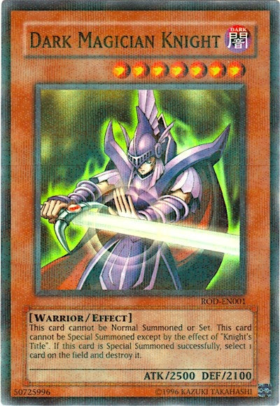 Image for Dark Magician Knight (Reshef of Destruction) (Super Rare) (ROD-EN001) (Yu-Gi-Oh! Video Game Promotional Cards) - YuGiOh