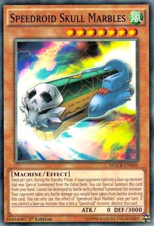 Image for Speedroid Skull Marbles (MACR-EN006) (Maximum Crisis) - YuGiOh