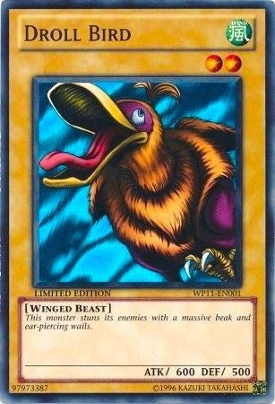 Image for Droll Bird (WP11-EN001) (World Championship 2011 Card Pack) - YuGiOh
