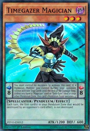 Image for Timegazer Magician (PEVO-EN012) (Pendulum Evolution) - YuGiOh
