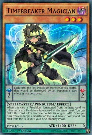 Image for Timebreaker Magician (PEVO-EN019) (Pendulum Evolution) - YuGiOh