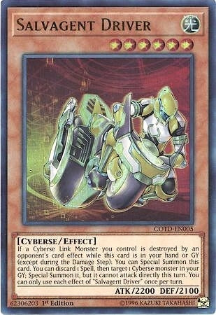 Image for Salvagent Driver (COTD-EN005) (Code of the Duelist) - YuGiOh