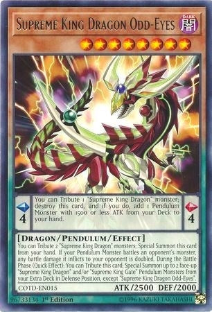 Image for Supreme King Dragon Odd-Eyes (COTD-EN015) (Code of the Duelist) - YuGiOh