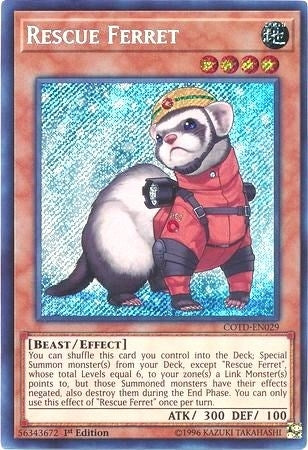 Image for Rescue Ferret (COTD-EN029) (Code of the Duelist) - YuGiOh