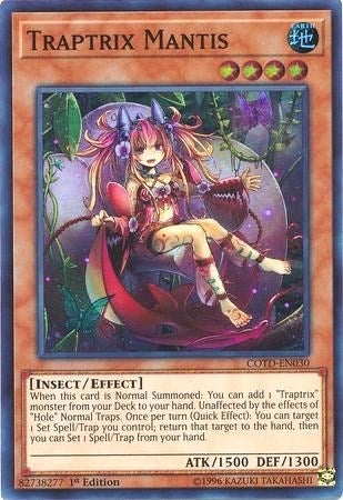 Image for Traptrix Mantis (COTD-EN030) (Code of the Duelist) - YuGiOh