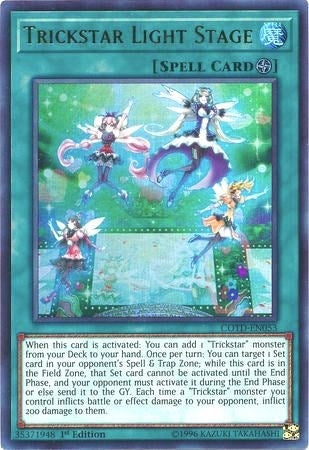 Image for Trickstar Light Stage (COTD-EN053) (Code of the Duelist) - YuGiOh
