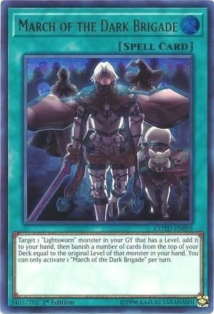 Image for March of the Dark Brigade (COTD-EN059) (Code of the Duelist) - YuGiOh