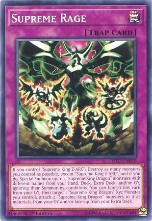 Image for Supreme Rage (COTD-EN070) (Code of the Duelist) - YuGiOh