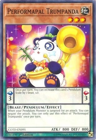 Image for Performapal Trumpanda (COTD-EN095) (Code of the Duelist) - YuGiOh