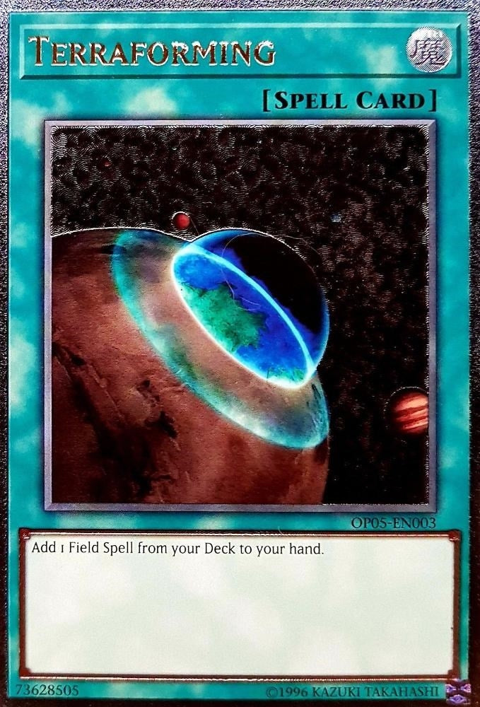 Image for Terraforming (UTR) (OP05-EN003) (OTS Tournament Pack 5) - YuGiOh