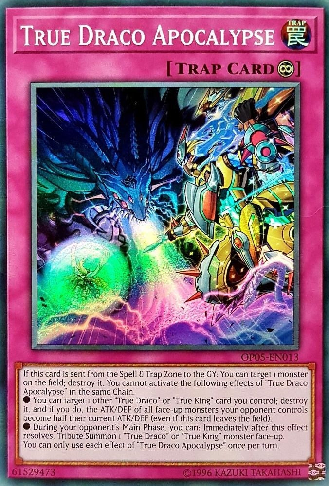 Image for True Draco Apocalypse (OP05-EN013) (OTS Tournament Pack 5) - YuGiOh