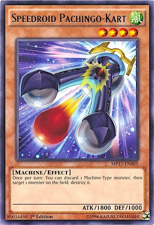 Image for Speedroid Pachingo-Kart (MP17-EN005) (2017 Mega-Tins Mega Pack) - YuGiOh