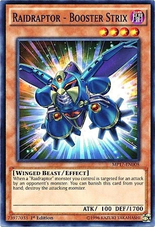 Image for Raidraptor - Booster Strix (MP17-EN008) (2017 Mega-Tins Mega Pack) - YuGiOh