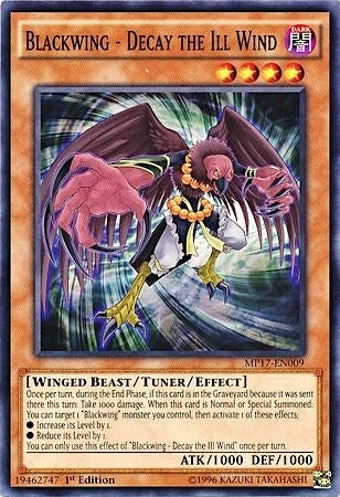 Image for Blackwing - Decay the Ill Wind (MP17-EN009) (2017 Mega-Tins Mega Pack) - YuGiOh