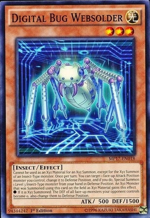 Image for Digital Bug Websolder (MP17-EN018) (2017 Mega-Tins Mega Pack) - YuGiOh