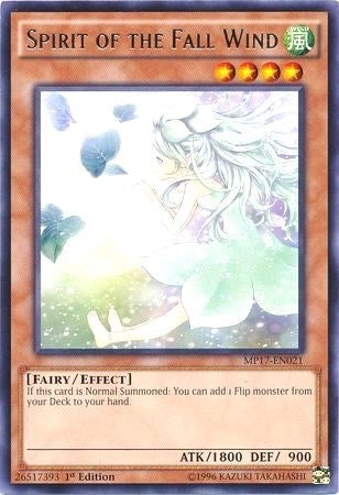 Image for Spirit of the Fall Wind (MP17-EN021) (2017 Mega-Tins Mega Pack) - YuGiOh