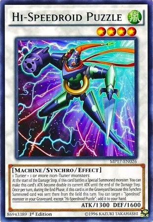Image for Hi-Speedroid Puzzle (MP17-EN026) (2017 Mega-Tins Mega Pack) - YuGiOh