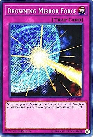 Image for Drowning Mirror Force (MP17-EN041) (2017 Mega-Tins Mega Pack) - YuGiOh