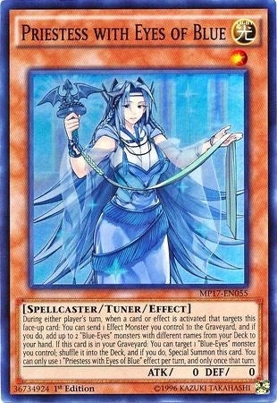 Image for Priestess with Eyes of Blue (MP17-EN055) (2017 Mega-Tins Mega Pack) - YuGiOh